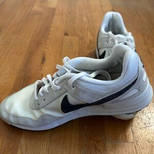 Nike Air Pegasus 89 Golf Shoes - White and Black